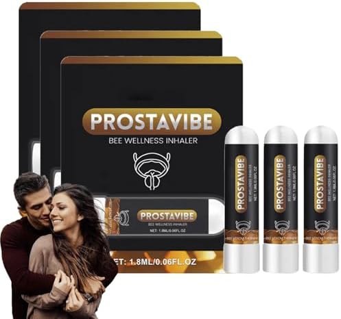 Inhalateur nasal BeeBoom pour le bien-être de la prostate.