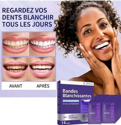 ELYNA™ — Bandes de Blanchiment Dentaire | Pack de 14