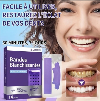 ELYNA™ — Bandes de Blanchiment Dentaire | Pack de 14