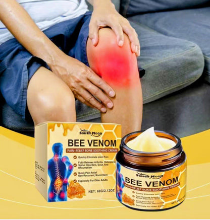 Crème Thérapeutique au Venin d’Abeille – Anti-Douleurs Naturelle et Apaisante