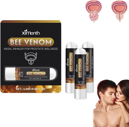Inhalateur nasal BeeBoom pour le bien-être de la prostate.