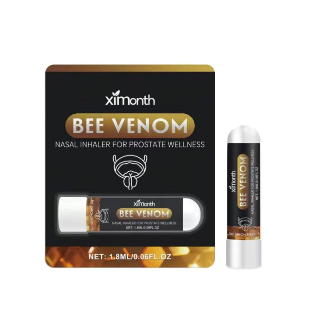 Inhalateur nasal BeeBoom pour le bien-être de la prostate.